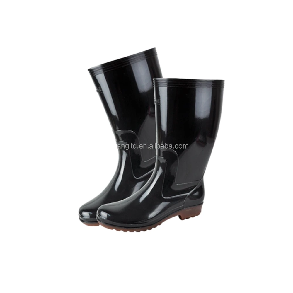 low price pvc material plastic rain boots