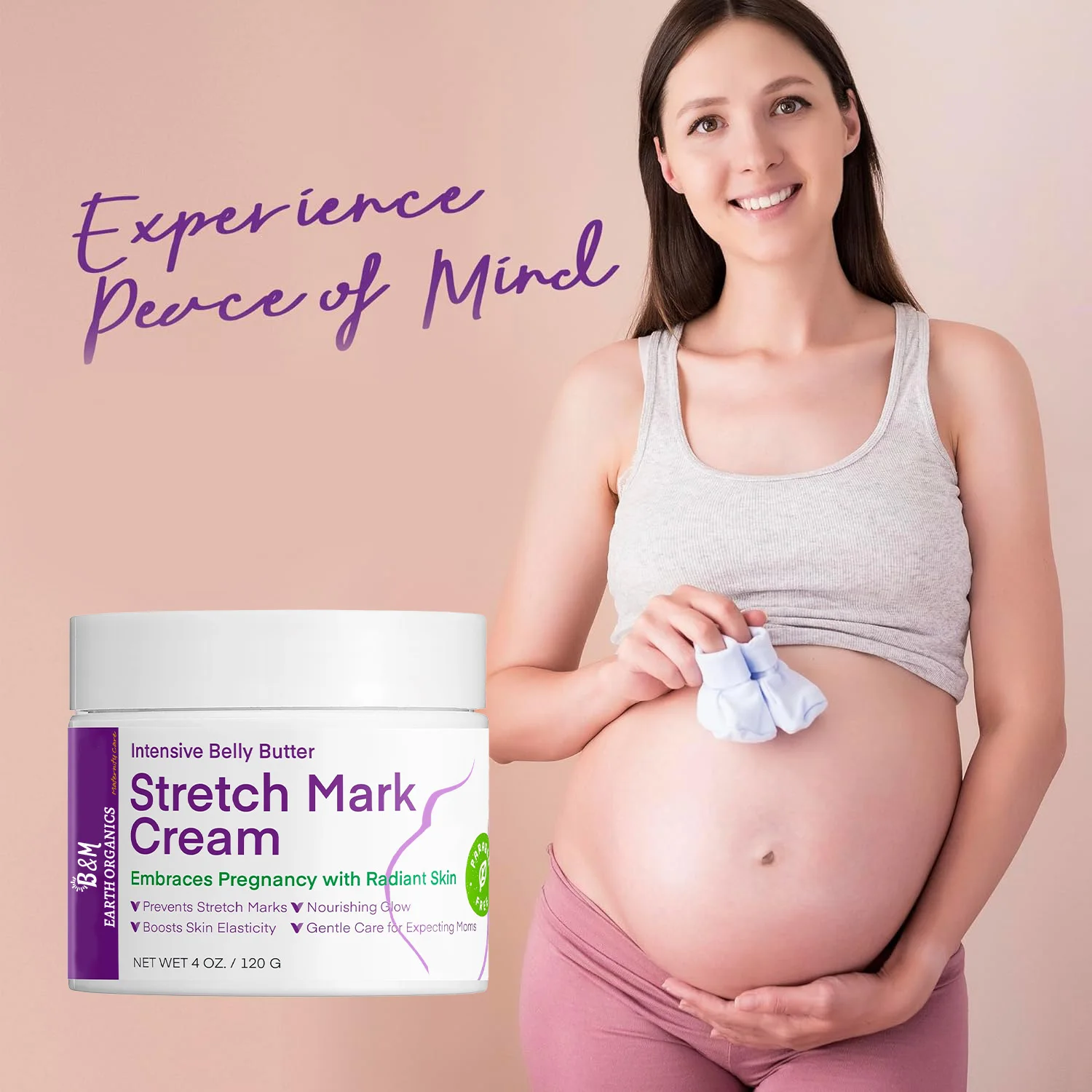Stretch Mark Cream for Pregnancy Stretch Mark Treatment Belly Butter For Pregnant Massage Lotion Maternity Stretch Marks Scar