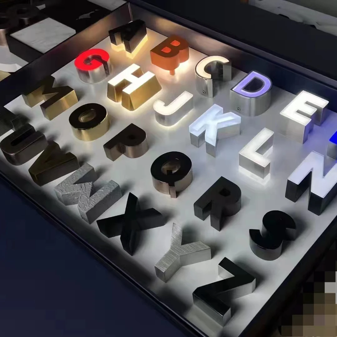High quality New led letter of inquiry sample letters light box