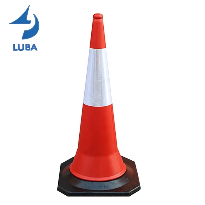 100cm High Quality Mideast Standard Road Safety PE Traffic Cone