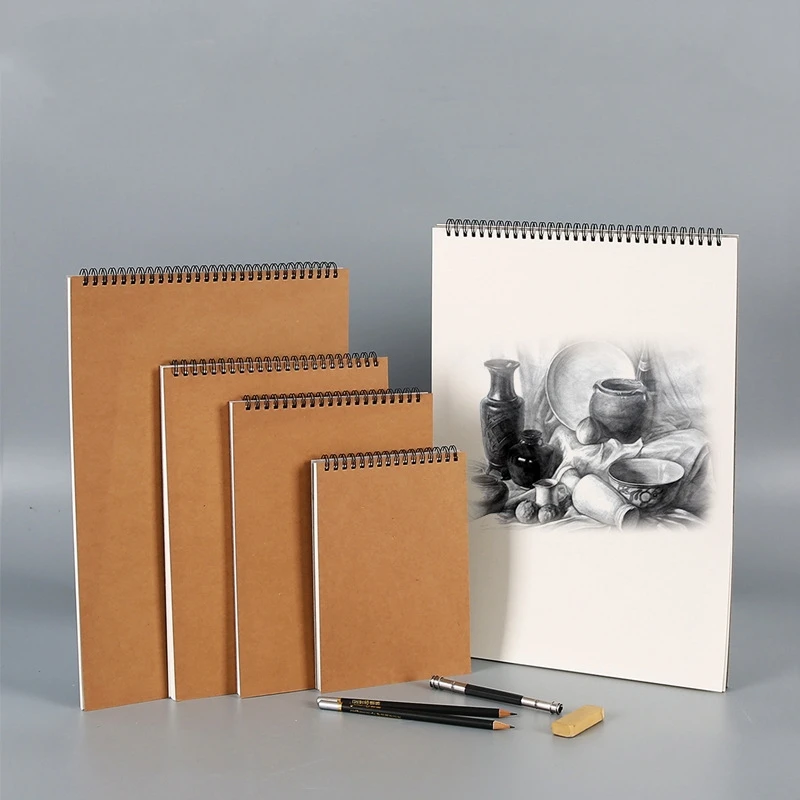 
Good Quality Kids Books Sketch Book A5 Pad Watercolor Drawing Book 