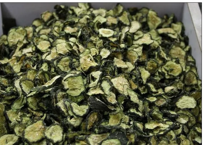2021 Air Dried Dehydrated cucumber Flakes New Produced Pollution-free environmentally friendly and natural