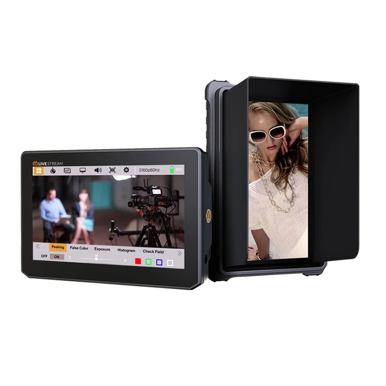 5 Inch IPS 1920x1080 Multi-touch Screen Live Streaming On-Camera Monitor