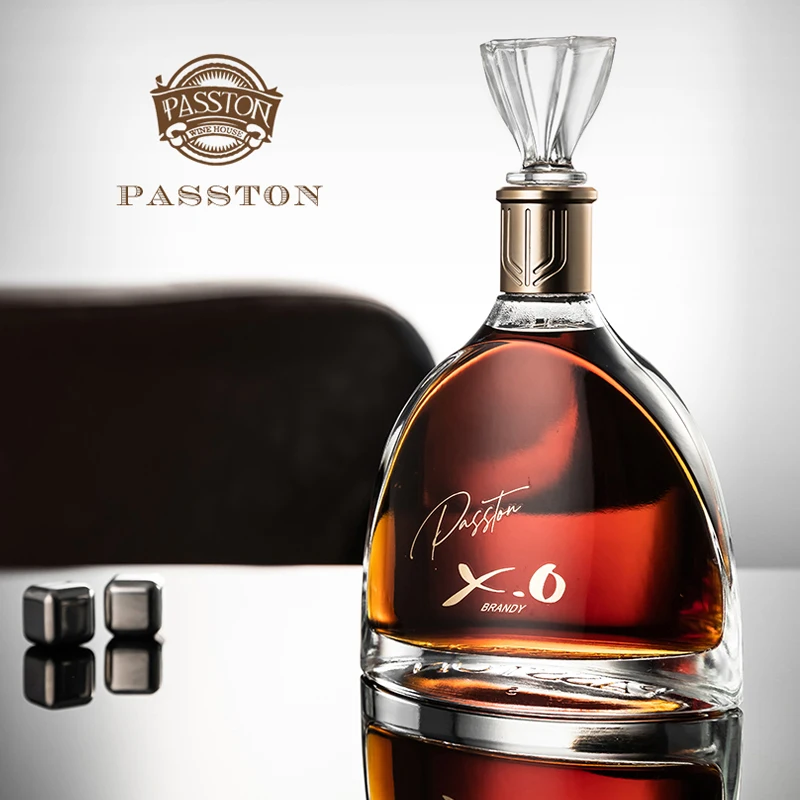 Passton профессиональный производитель OEM бренди X.O 40% произведено с французским и высокого качества в течение нескольких