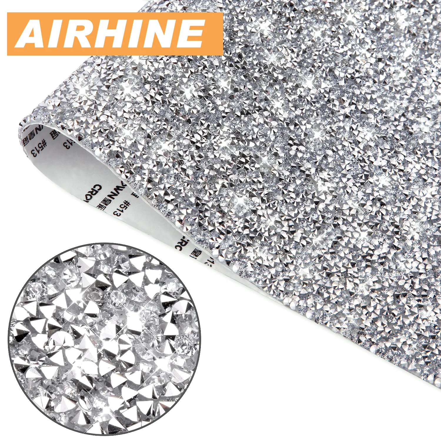  AIRHINE Bling Crystal Resin Rhinestones Sticker