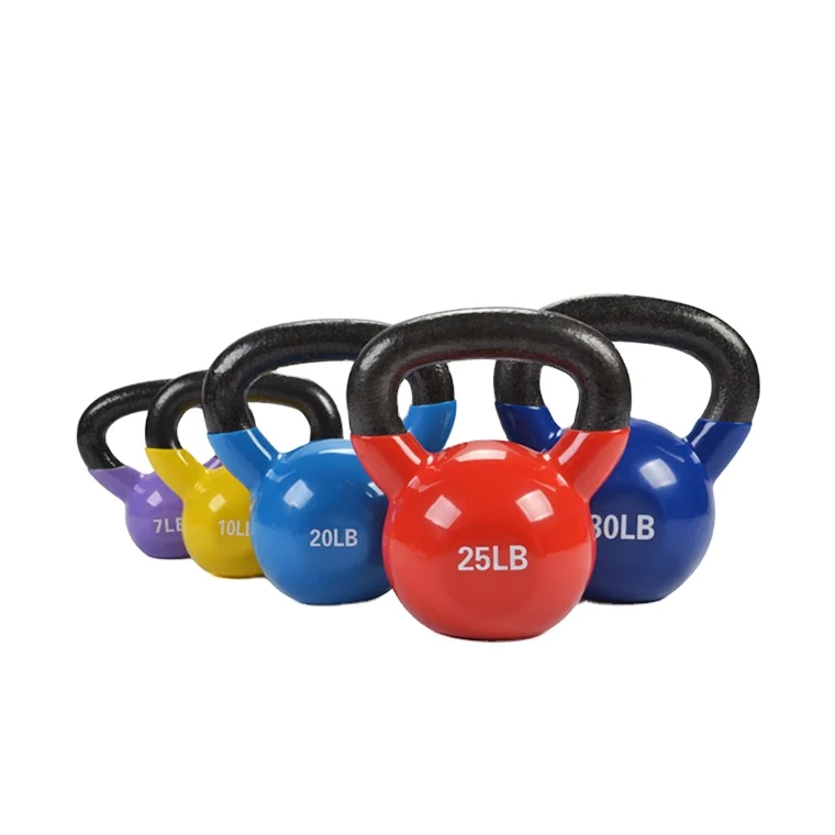 Soft Kettlebell, Vinyl/Neoprene Kettlebell Free Weights Kettlebell Set Fitness Weight Lifting Kettle Bell