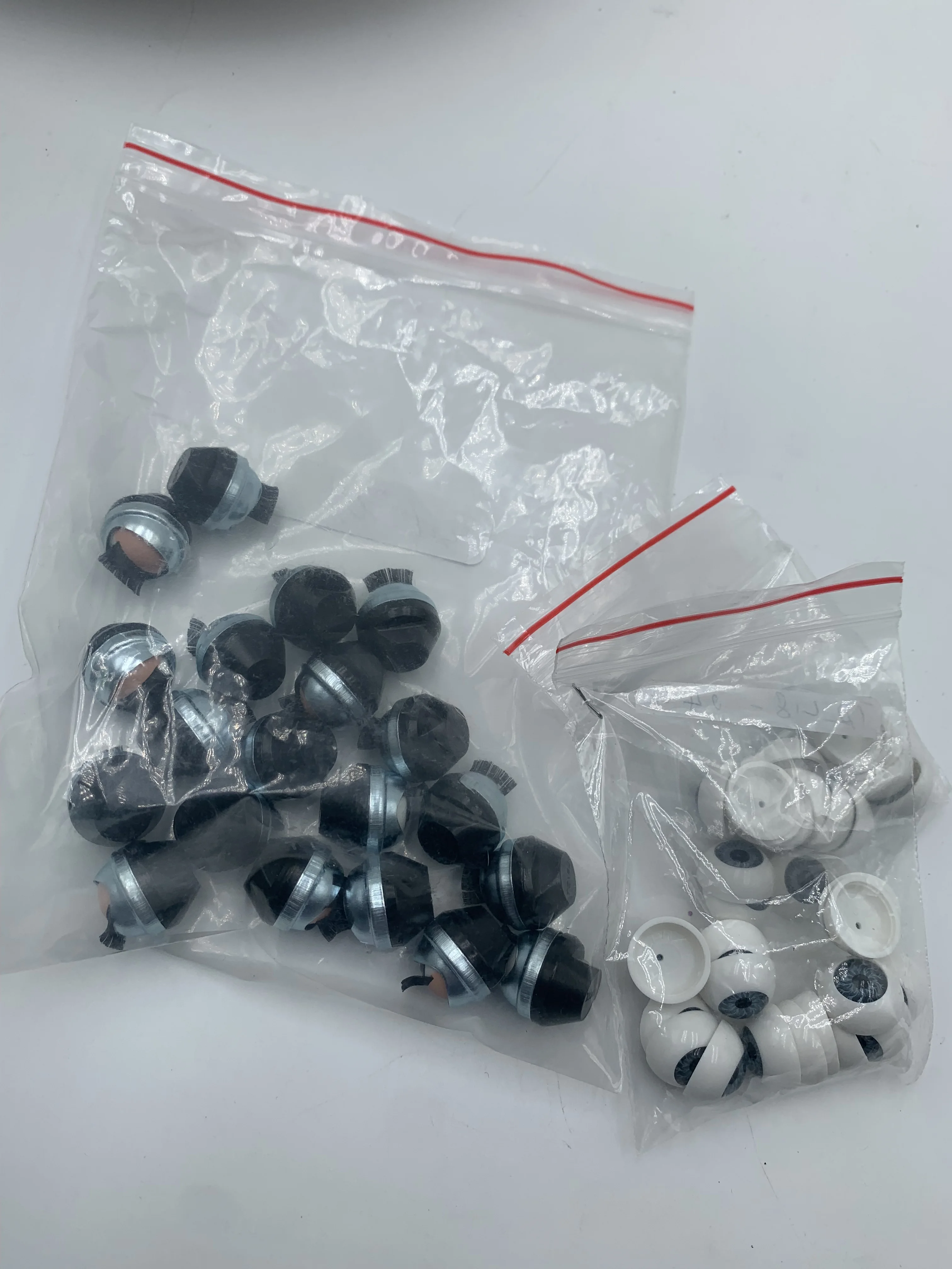 Lashes Dolls Parts Acrylic Olhos Para Boneca Half Eyeballs Eyeball Life Size Realistic Doll Eyes