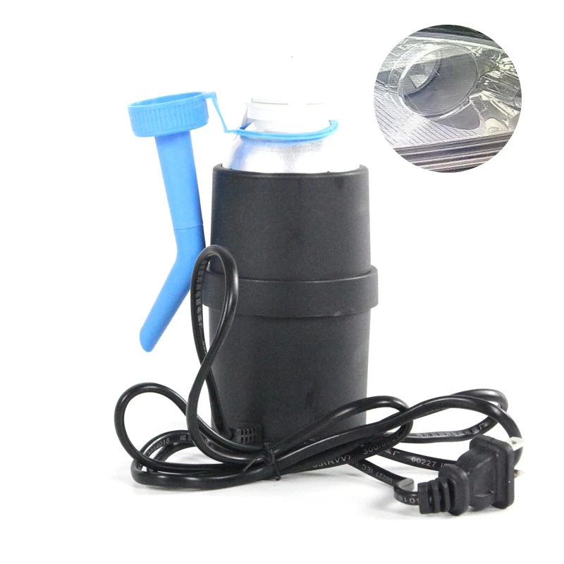 220v Steamer Vapor Tool Headlamp Cleaner Headlight Restoration Kit Car
