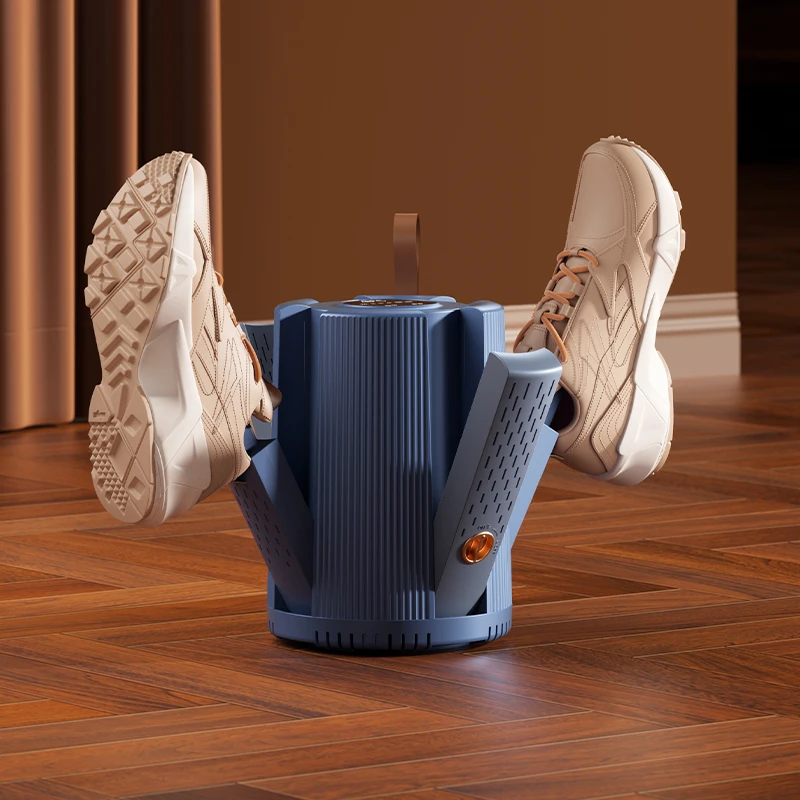 Winter NEW Design Foldable Smart Slipper Sock Heated UV Boot Shoe Dryer 2 Pair 2 Modes Electric Drying for Shoes