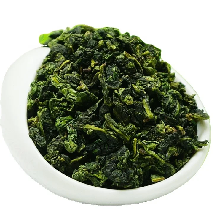 Хорошие ароматные зеленые чайные листья Oolong Fujian Oolong, чайные бренды Tie Guan Yin, чай oolong со свободными листьями