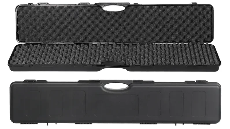 Custom Waterproof Hard Shell gun case Portable Carry EVA Tactical Gun Case with Foam Inserts