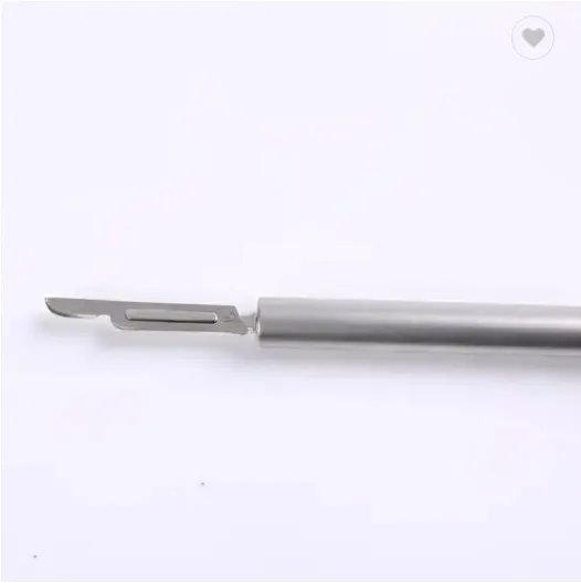 10mm/5mm High quality hot sale reusable sharp surgical instruments laparoscope stainless steel bile duct knife