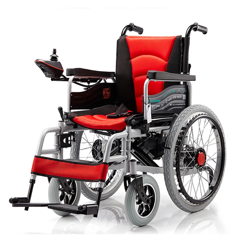 Electric Wheelchair for The Elderly People Disabled Wheelchair Hot Sale Folding Rehabilitation Therapy Supplies Plus Medical