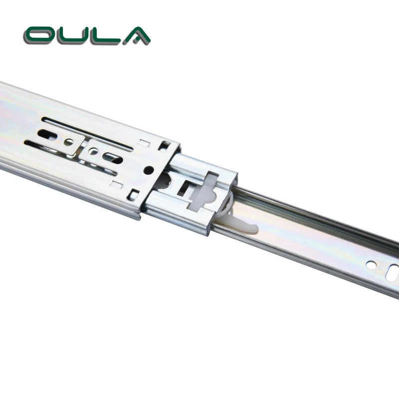 Heavy duty с доводчиком цинк Покрытие направляющих для выдвижения ящика шкафа раздвижные рейка для шкафа