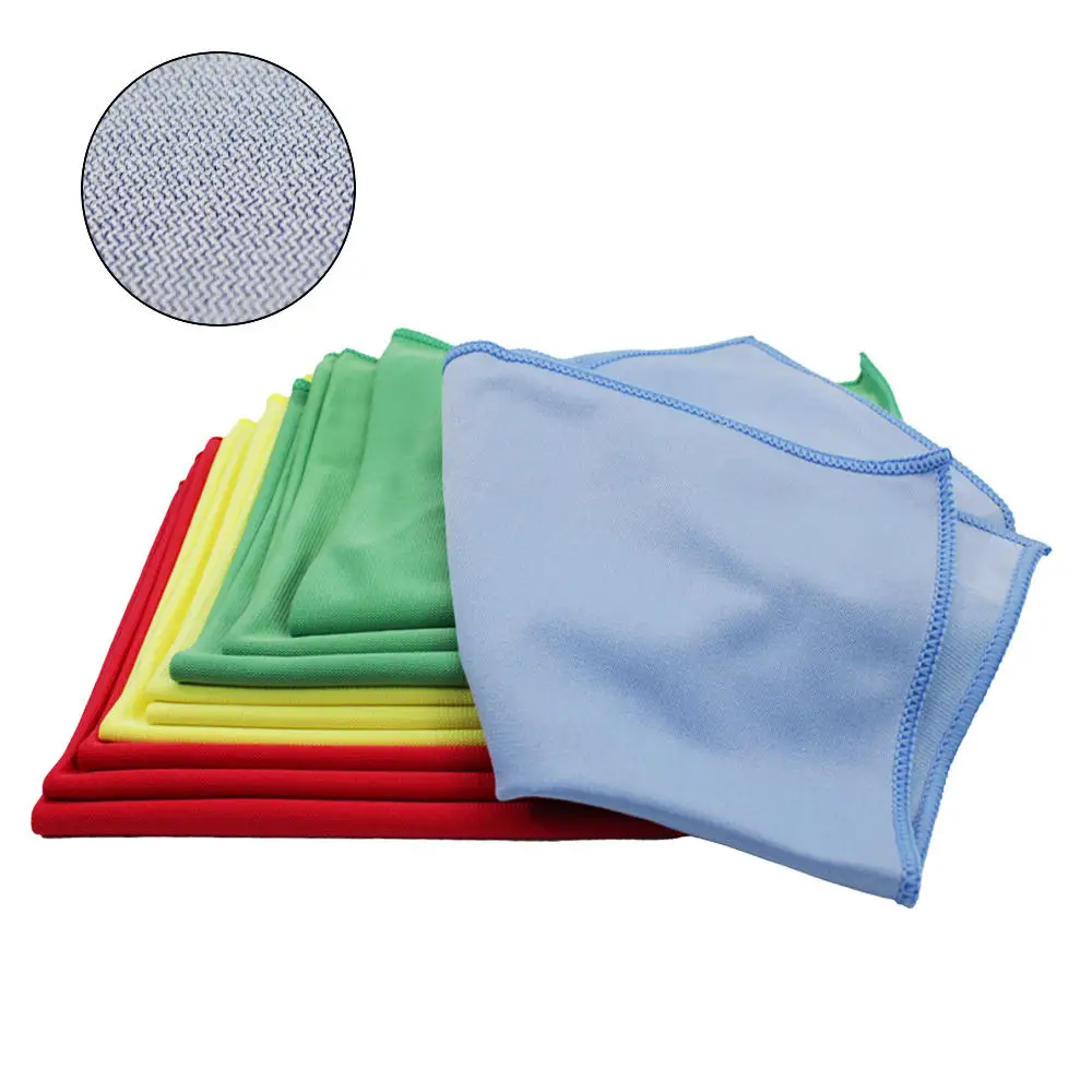 Best Microfiber Cleaning Kitchen Cloth Simple Houseware Reusable Lint-Free Soft Non-Abrasive Prevent Scratching Surface For Home