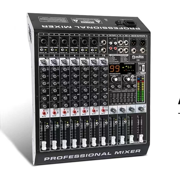 Высокоточные Профессиональные аудио высокой мощности D8 Аудио Цифровые усилители