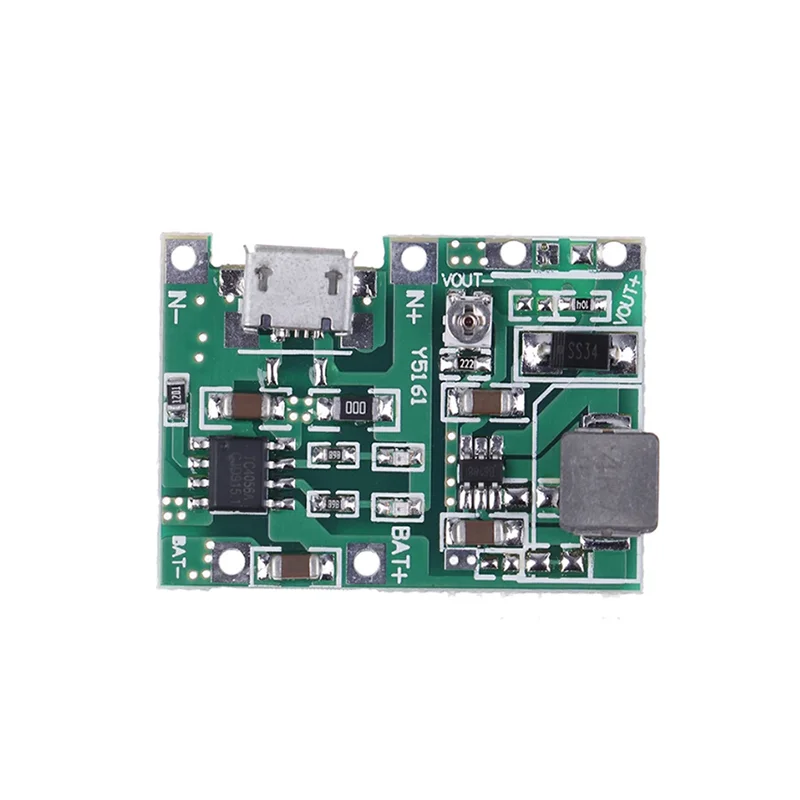 Lithium Li-ion 18650 3.7V 4.2V Battery Charger Board DC-DC Step Up Boost Module