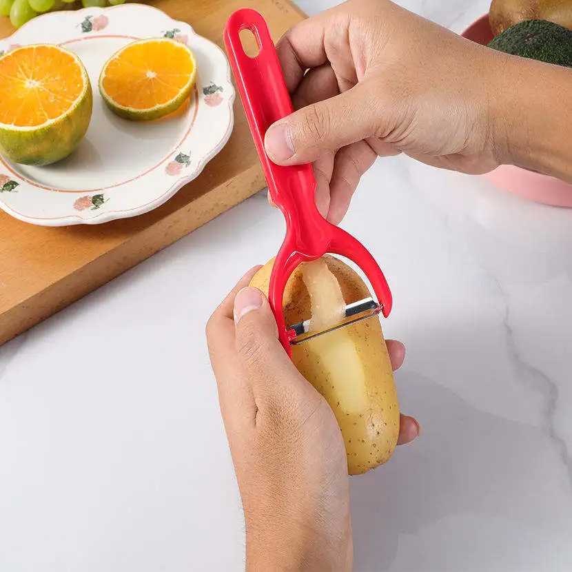 Latest launch good-looking convenient plastic handle peeler Peeler vegetable fruit tools kitchen gadgets