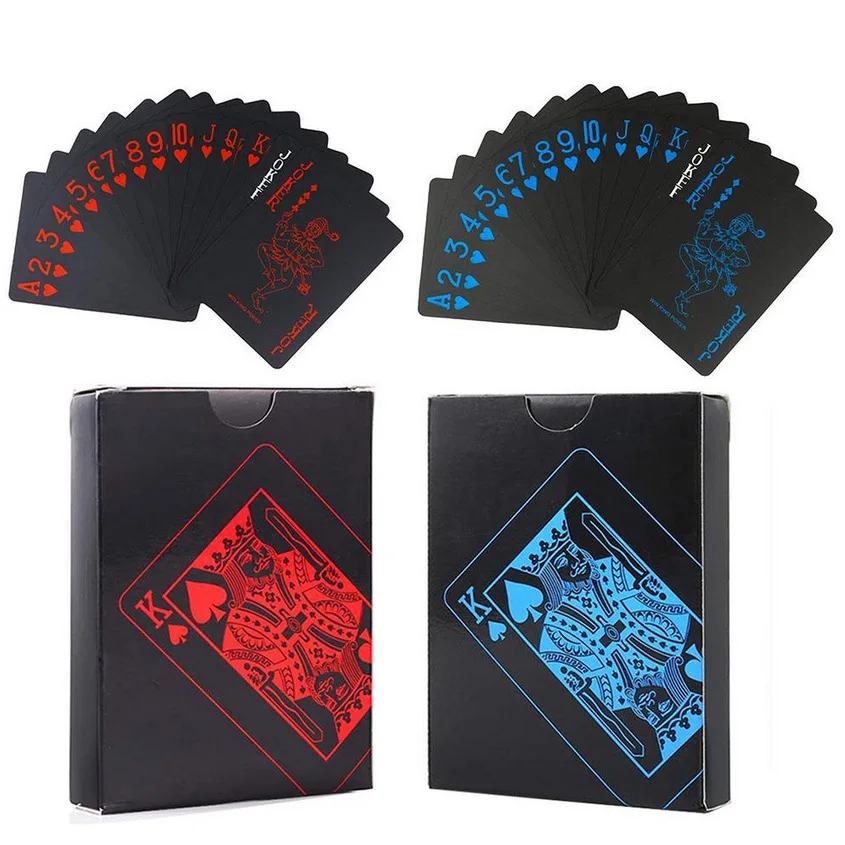 Waterproof PVC Plastic Playing Cards Set Poker Classic Tricks Tool Durable Poker Board Game Poker Card