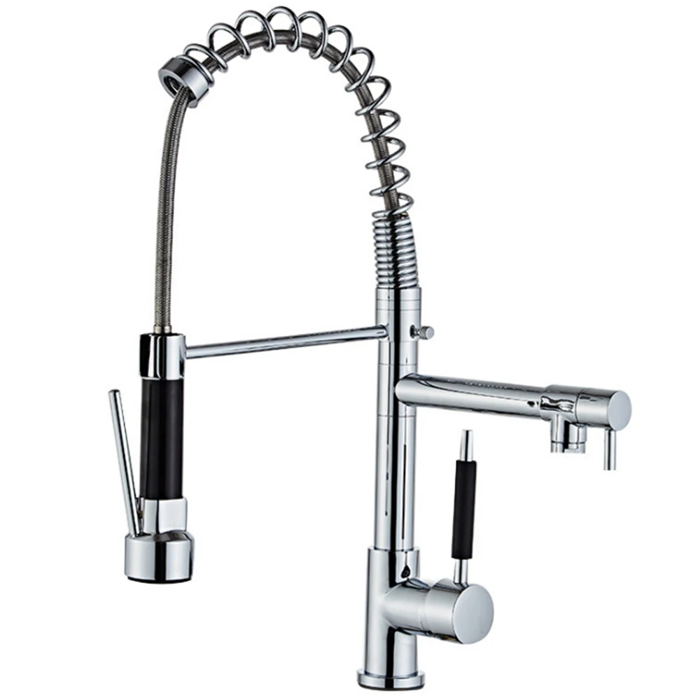 Sanitary Ware Kitchen Water Pull Out Faucet Mixer Tap Spray Brass Luxury Modern Things for Kitchen HMT