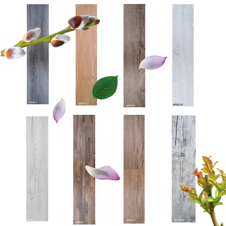2.0mm LVT Floor 100% New Design Dry Back self adhesive Wood Series plastic PVC Vinyl Flooring Plank