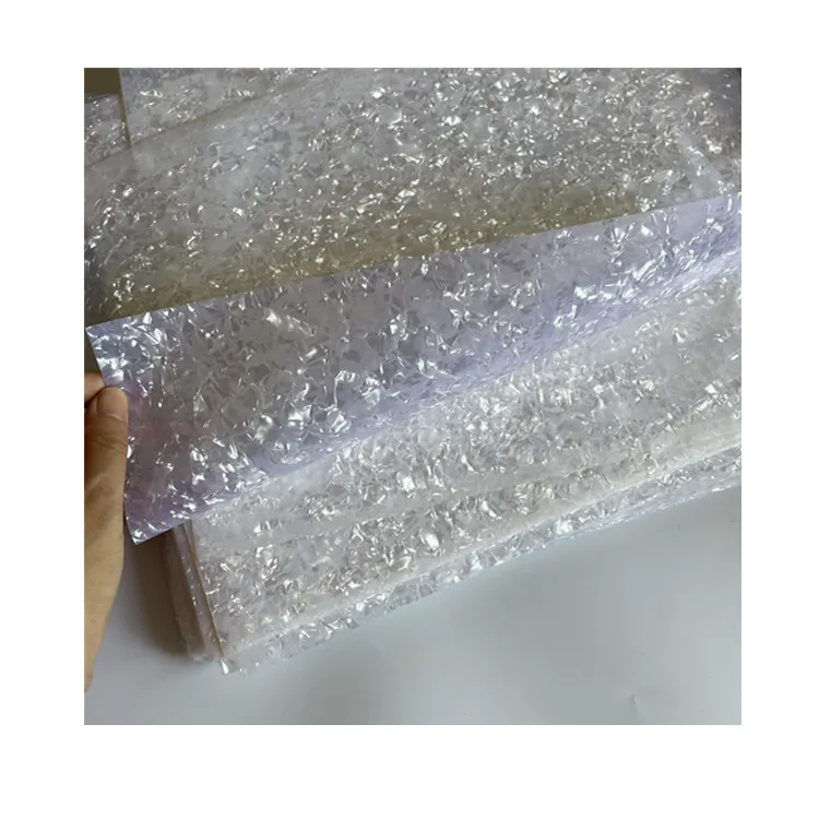Factory directly supply artificial mother of pearl celluloid sheet for  home decoration phone cases nails