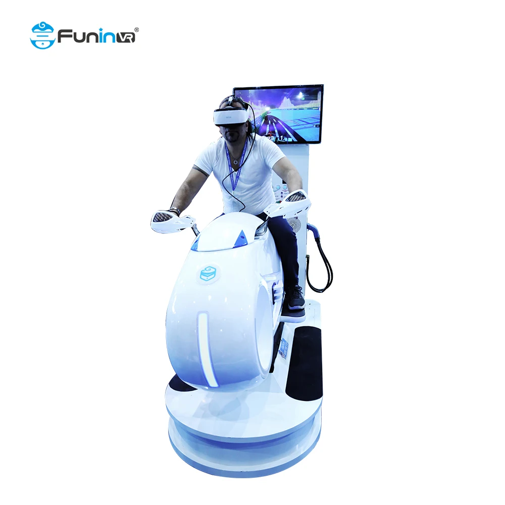 VR Racing Moto Amusement Park Vr Car Racing Simulator Game Machine Racing Simulator Motorbike Game Machine For Vr Park