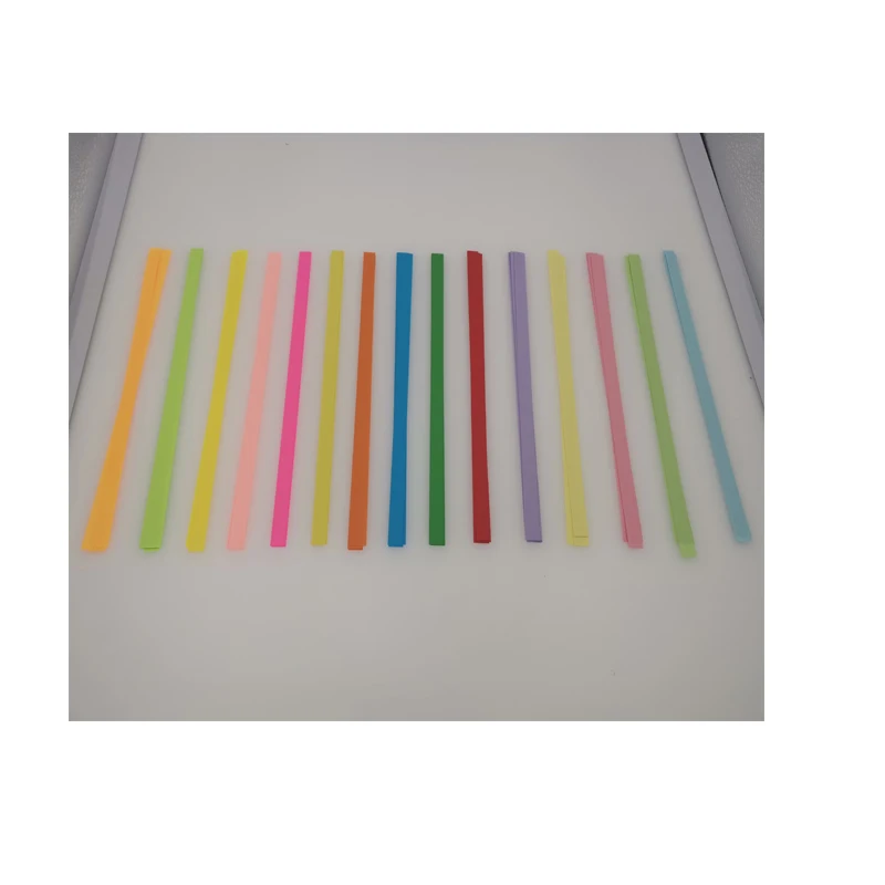 
Office school supplies Multi-color customized size paper stars used for DIY products 