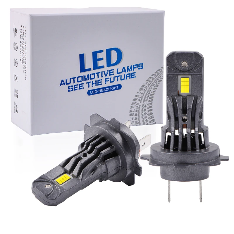 Car built-in mini size LED Headlamps Bulb H7 H1 H4 H11 led fog light 9005 9006 canbus LED headlights CSP fog lamp