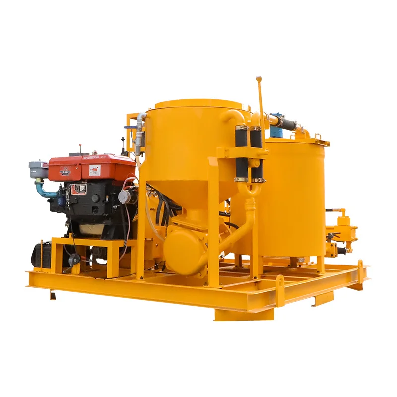 China injection grouting mixing plant for soil compaction, foundation and micropile