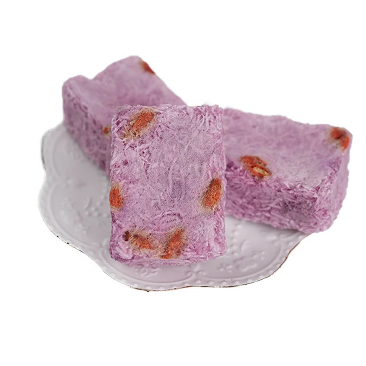 wholesale fast food breakfast healthy food  purple potato and wolfberry tremella soup freeze dried tremella soup