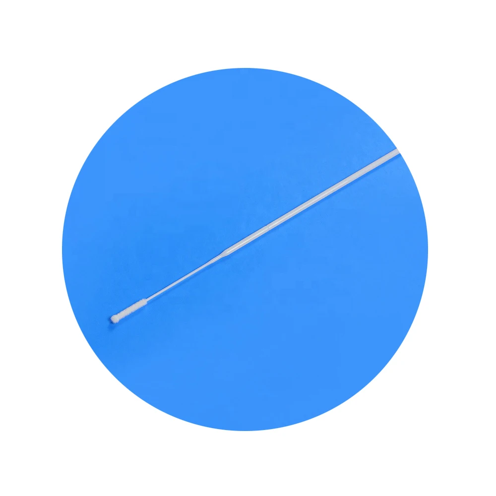 Medical Disposable Transport Collection Nylon Flocked Sterile Nasal Sample Swab