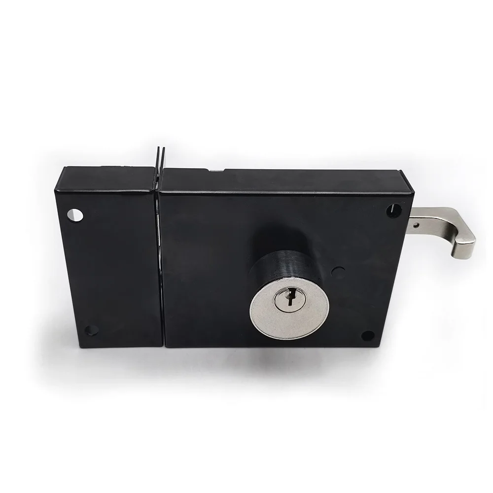 Zinc Alloy Entrance Door Rim Right Lock Single Cylinder Security door lock