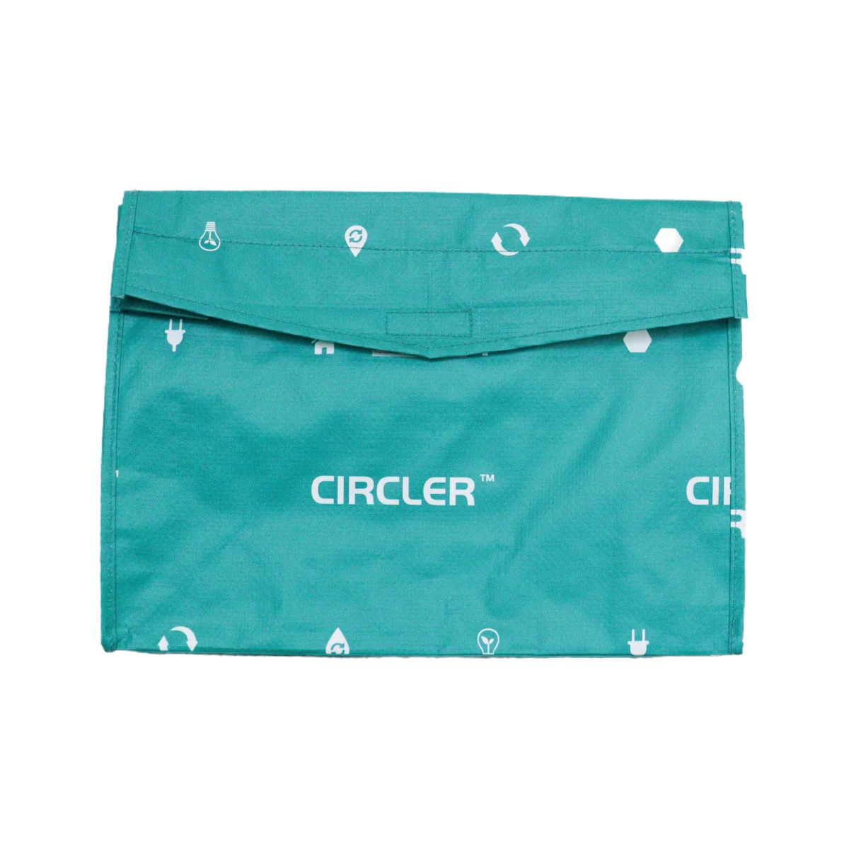 Customized Recycled pp rPP Reusable  File pocket  Eco friendly GRS4.0 Woven fabric Fashion For Men Girls