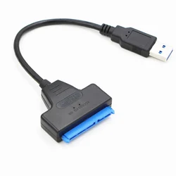 USB 3.0 SATA 3 Cable Sata to USB 3.0 Adapter Support 2.5 Inches External HDD SSD Hard Drive 22 Pin Sata III Cable
