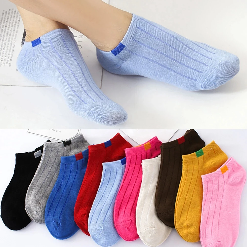 Women Short Socks Set Fashion Female Girls Ankle Boat Socks Invisible Sock Slippers calcetines for Woman