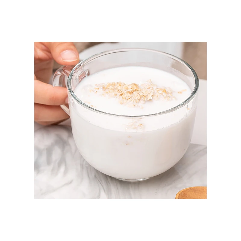 400/475ml High Borosilicate Glass Dessert Cup Clear Glass Pudding Ice Cream Yogurt Cup