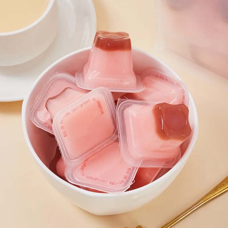 Yummmeet custom Assorted packing  fruit sweet jelly pudding