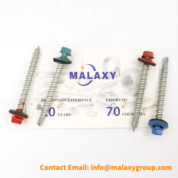 Malaxy Good Quality Hex Washer Head Self Drilling Screw With Washer