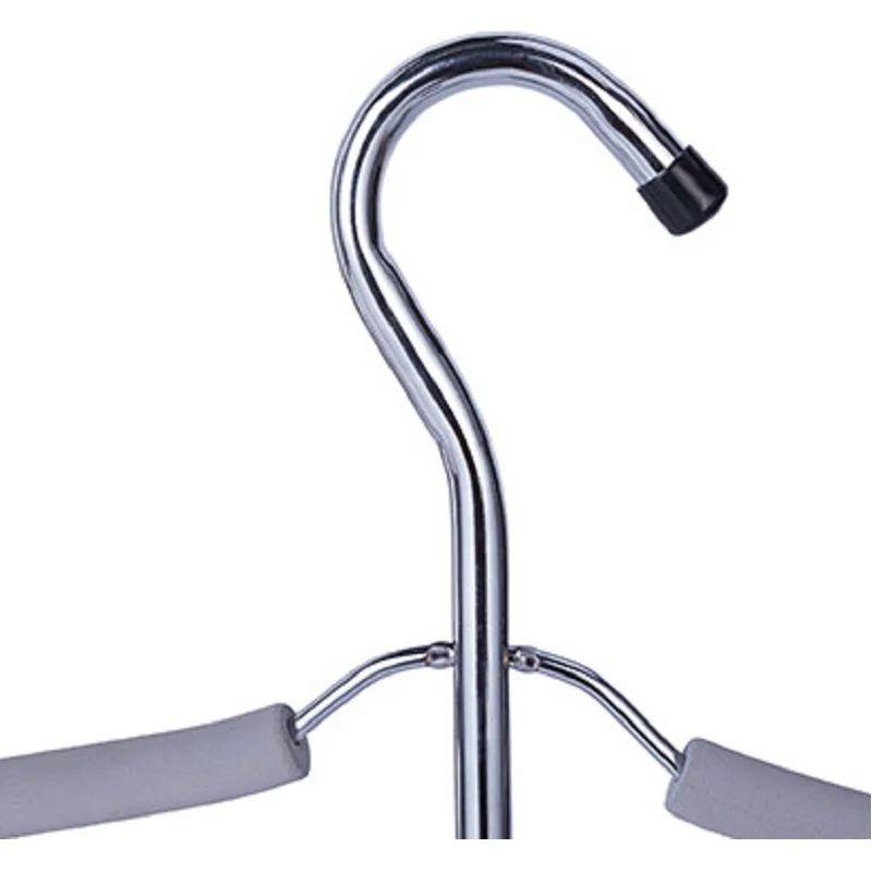 Customize Saving Room Metal Foam Hanger Non Slip Color Coat Garment Metal Hangers For Store