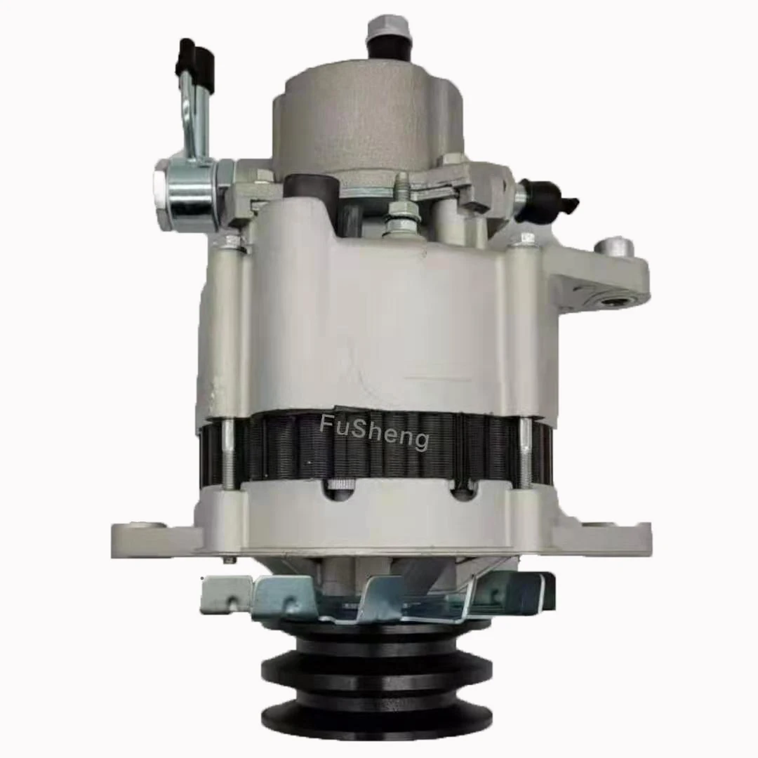 AUTO ALTERNATOR TD27 14V 80A VACUUM PUMP OEM 23100-43G07 FOR Nissan Terrano D21 TD27 Engine (Deep type) (rebuilt)