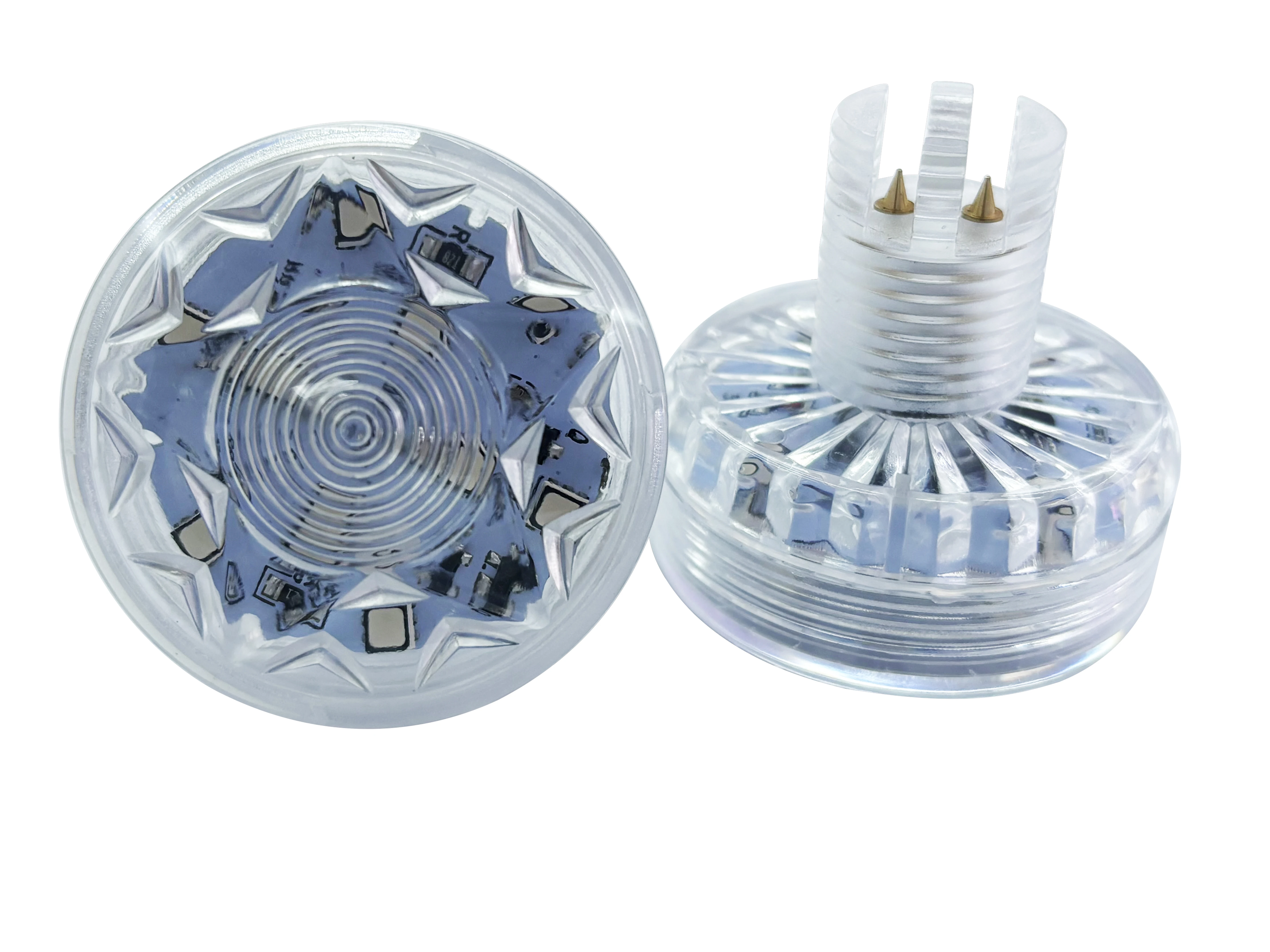 24V RGB E14 LED Amusement Park Lighting 45mm Automatic Ferries Wheel Cabochons White & Changeable Color IP65 Theme Parks