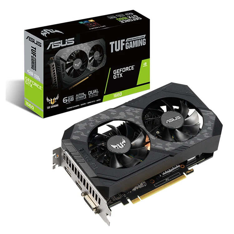 New Original GeForce GTX 1660 SUPER Video Card 6GB GDDR6 1660Ti RX 580 3060 3070 3090 5600 5700 5700XT 6800XT 2060 Super