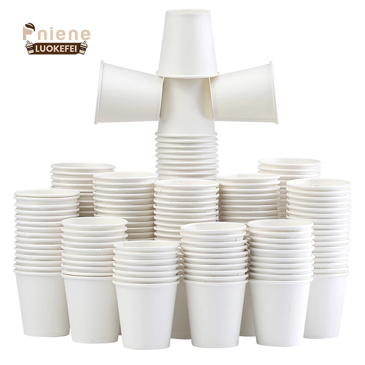 3oz Disposable Paper Cups Single Paper Cup For Coffee And Hot Drinks