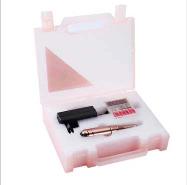 Electric Pen Nail Drill Manicure Pedicure Set nail buffer manicure set with Storage box and Nail drill bits