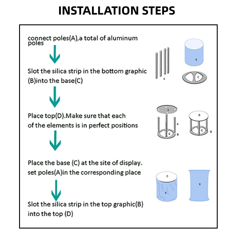 Custom Pop Up Display Counter
