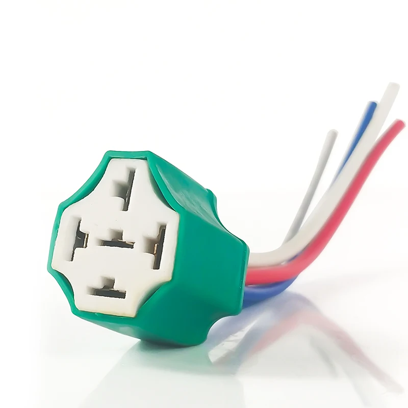 kaier T10 T20 1156 1157 H7 H11 9005 h4 relay Socket auto headlight ceramic holder bulb connector thick wire car fuse holder box