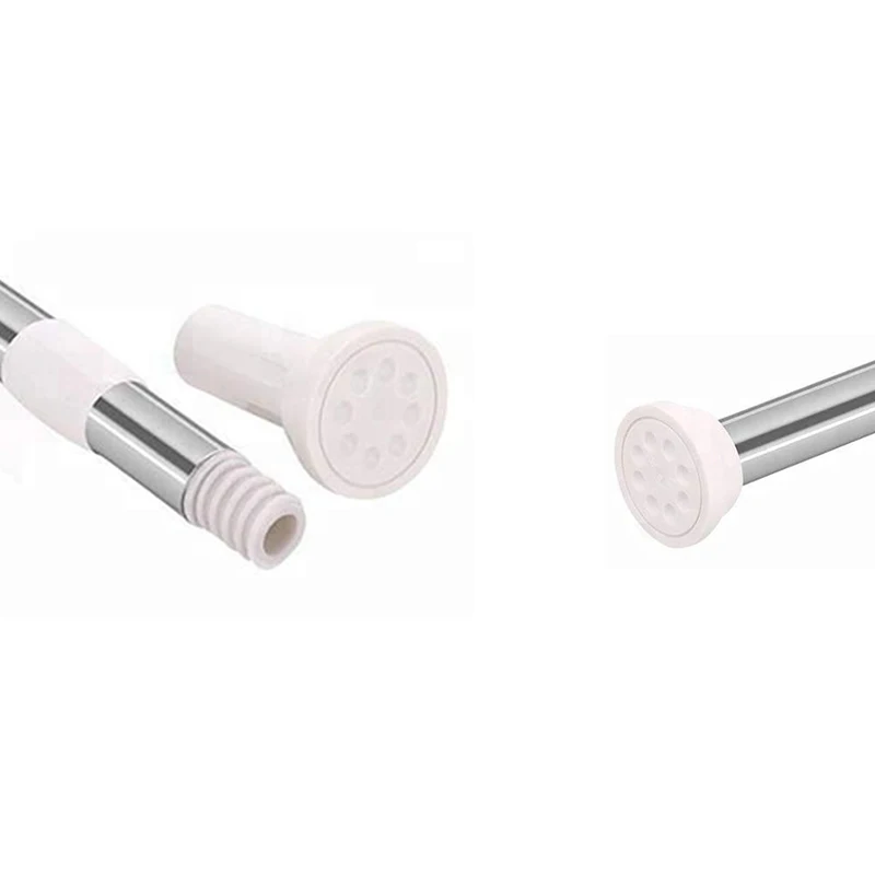 stainless steel innerspring adjustable shower curtain rod