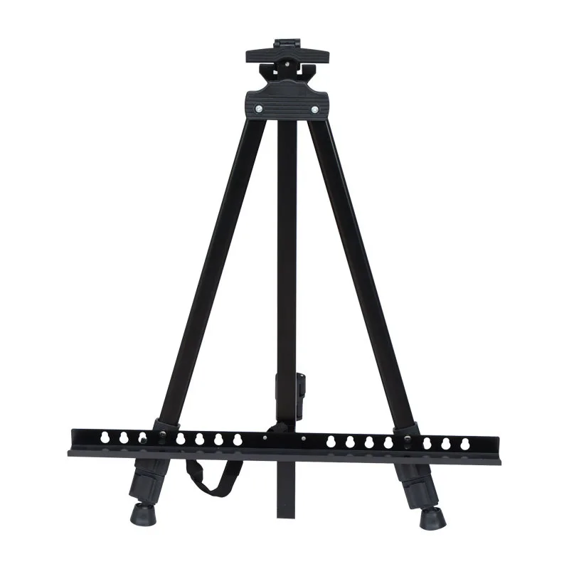 Giorgione Outdoor Stable Three Bracket Foldable Metal Easel Stand For Painting Art Students Drawing Wholesale