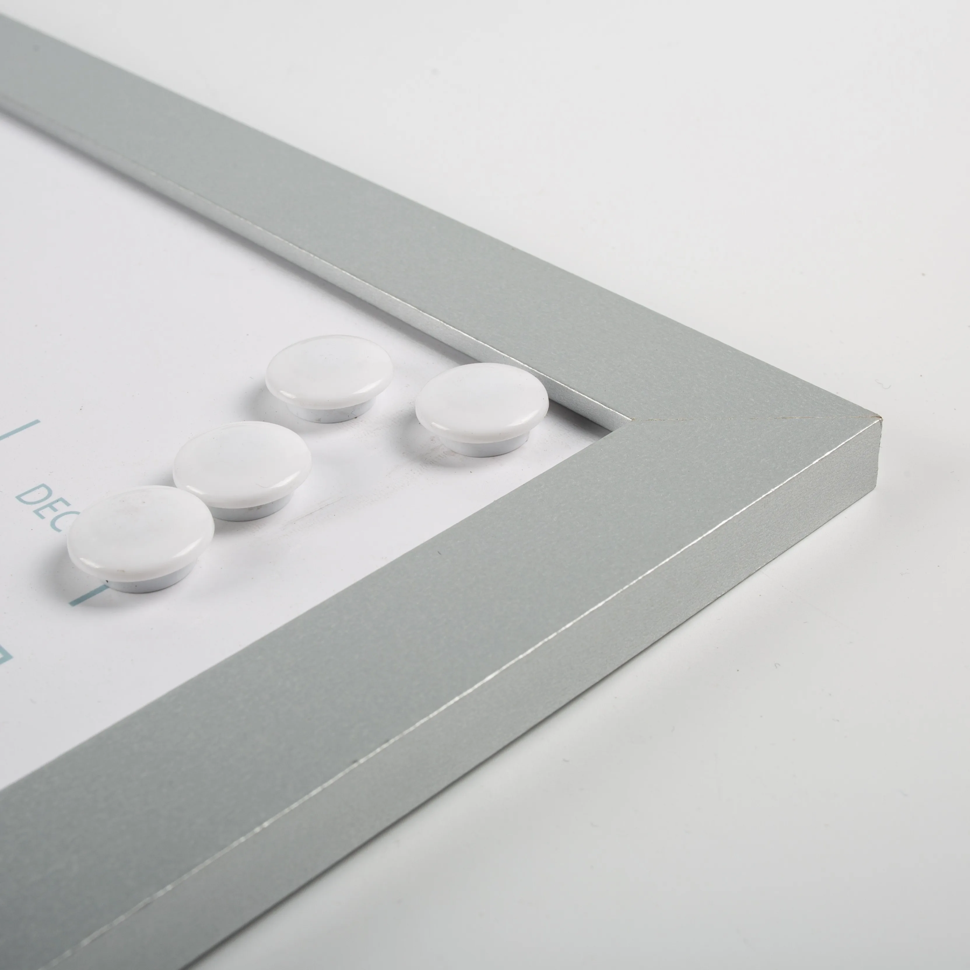 Home Office School Wall hanging Wood frame dry erase whiteboard Monthly Planner Whiteboard